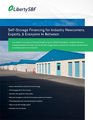 Self-Storage Financing for All Experience Levels